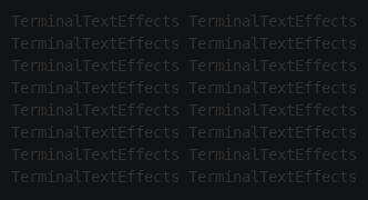 The first word fades in to its input colors and the second word to the gradient